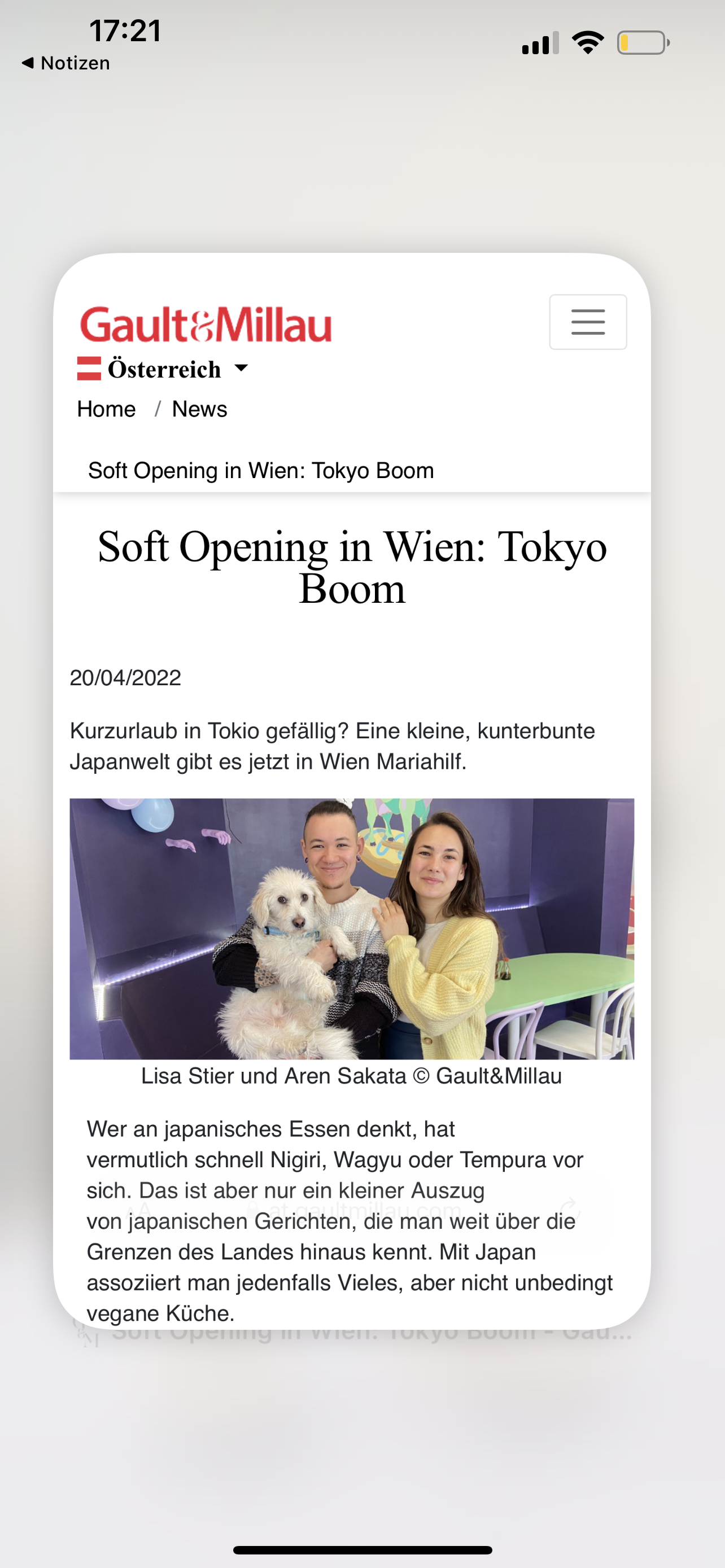 Gault&Millau Feature